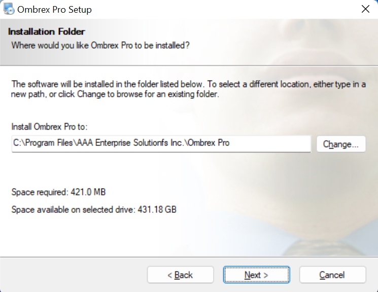 Ombrex Pro Desktop - Contacts
